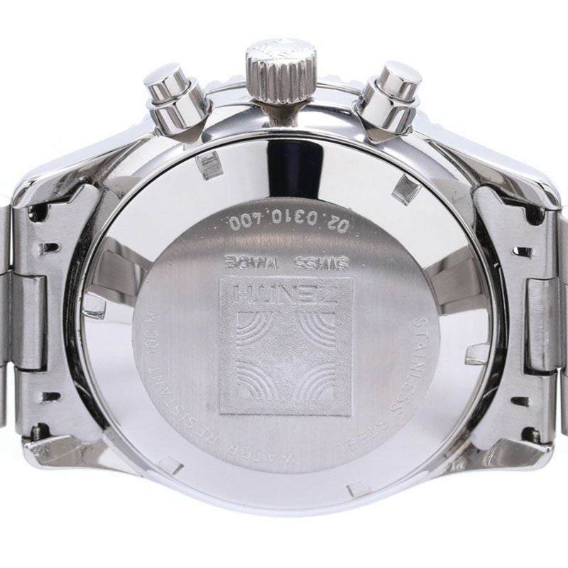 【中古】ZENITH EL PRIMERO DE LUCA ゼニス エル・プリメロ デ・ルッカ 02.0310.400 (02.0312.400)