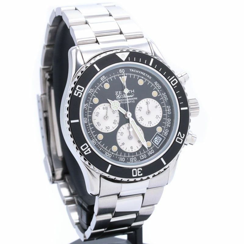 【中古】ZENITH EL PRIMERO DE LUCA ゼニス エル・プリメロ デ・ルッカ 02.0310.400 (02.0312.400)