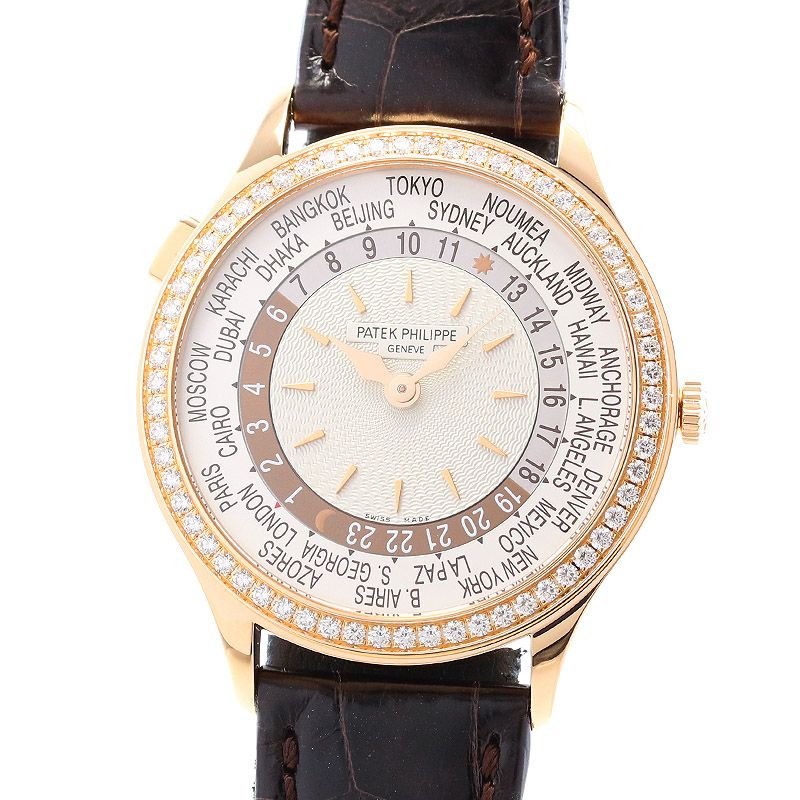 【中古】PATEK PHILIPPE COMPLICATIONS WORLD TIME パテック・フィリップ コンプリケーション ワールドタイム 7130R-013