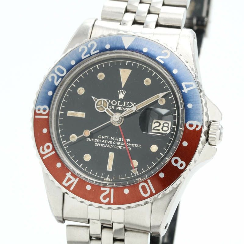【中古】ROLEX GMT MASTER I MM DIAL ロレックス GMTマスターI MMダイヤル 1675MM
