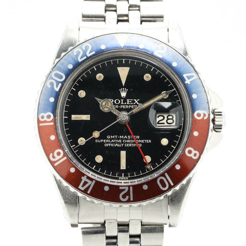 【中古】ROLEX GMT MASTER I MM DIAL ロレックス GMTマスターI MMダイヤル 1675MM