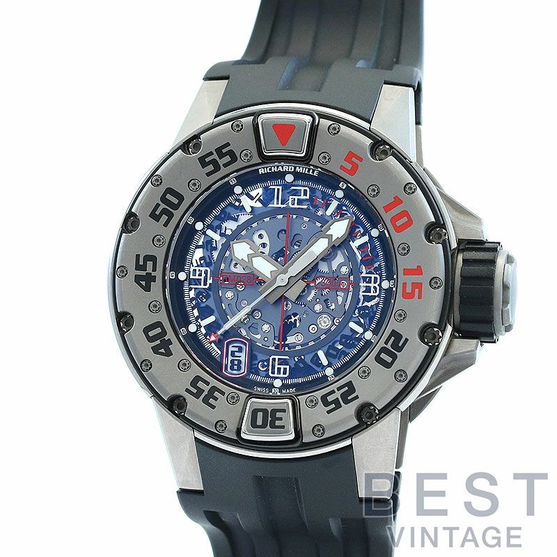 【中古】RICHARD MILLE AUTOMATIC DIVER リシャール・ミル オートマティック ダイバー RM028(MON-00477)