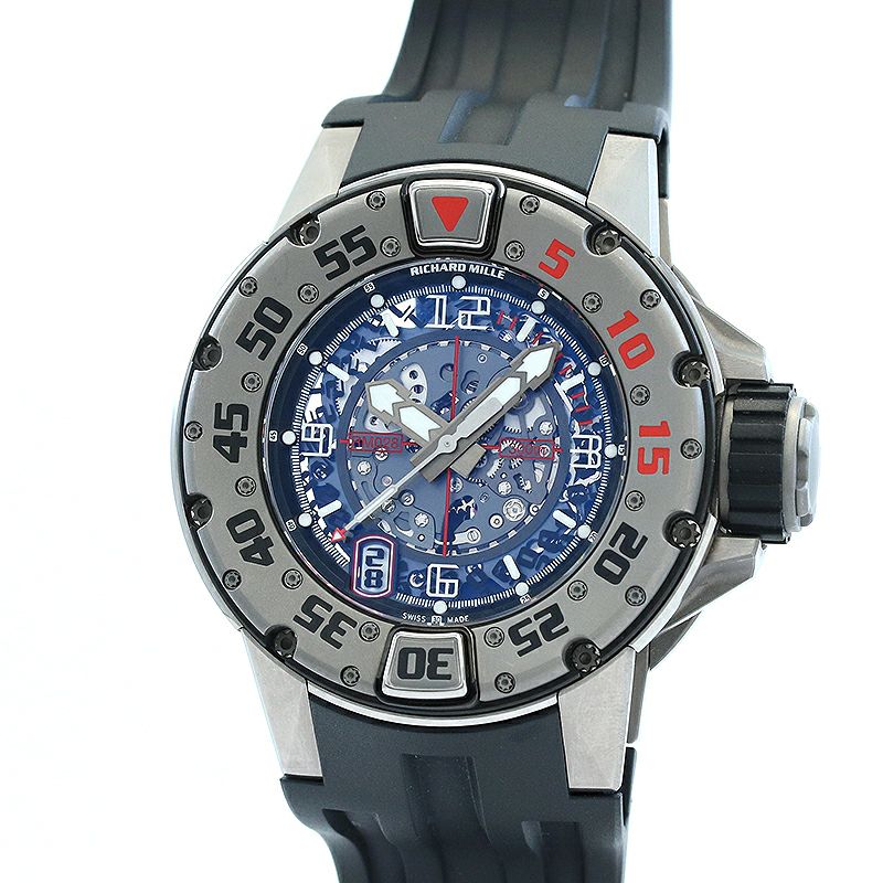 【中古】RICHARD MILLE AUTOMATIC DIVER リシャール・ミル オートマティック ダイバー RM028(MON-00477)
