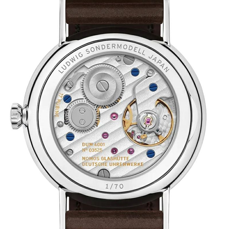 NOMOS GLASHUETTE Ludwig 35 AOYAGI ノモス グラスヒュッテ