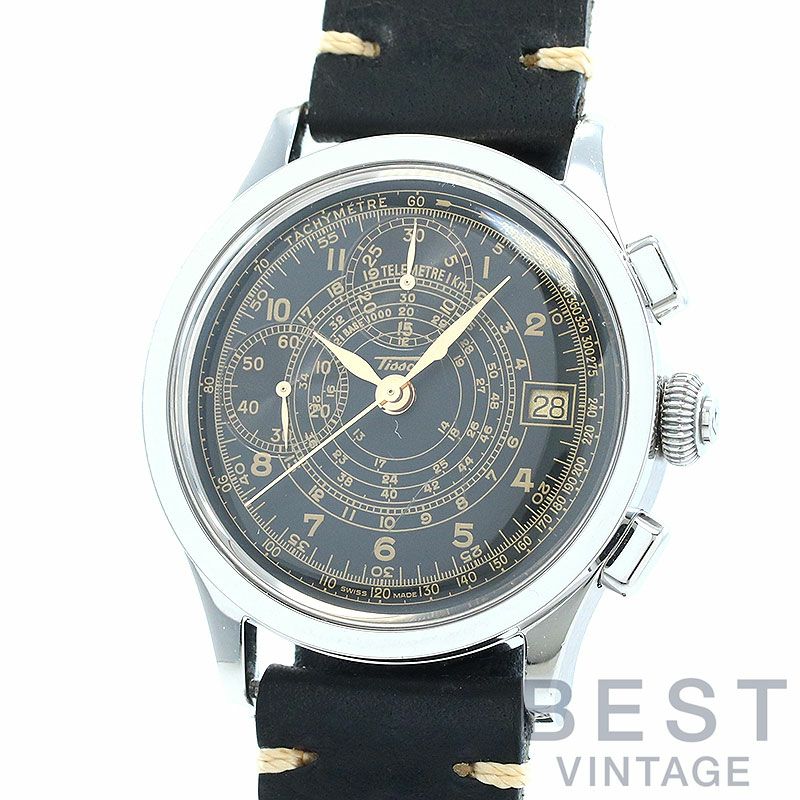 【中古】TISSOT HERITAGE JANEIRO CHRONOGRAPH Z199 LIMITED EDITION ティソ ヘリテージ クロノ・ジャネイロ Z199 限定モデル T66.1.428.52 (T66142852)