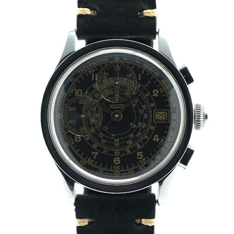 【中古】TISSOT HERITAGE JANEIRO CHRONOGRAPH Z199 LIMITED EDITION ティソ ヘリテージ クロノ・ジャネイロ Z199 限定モデル T66.1.428.52 (T66142852)