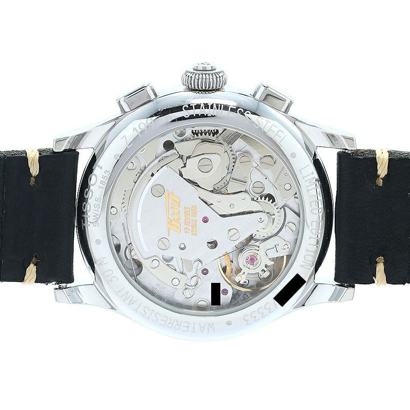 【中古】TISSOT HERITAGE JANEIRO CHRONOGRAPH Z199 LIMITED EDITION ティソ ヘリテージ クロノ・ジャネイロ Z199 限定モデル T66.1.428.52 (T66142852)