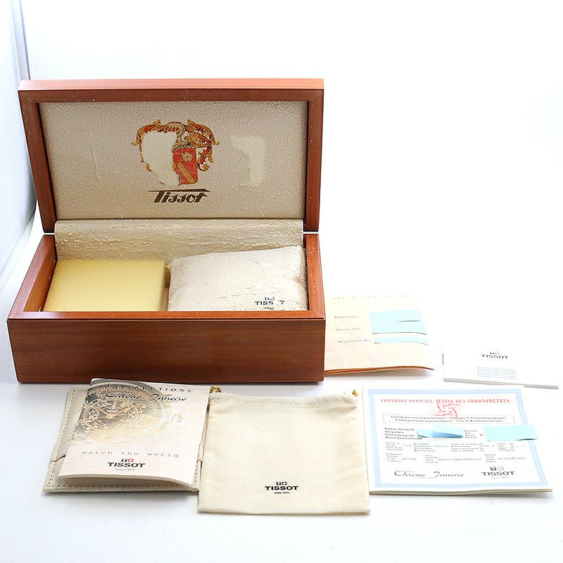 【中古】TISSOT HERITAGE JANEIRO CHRONOGRAPH Z199 LIMITED EDITION ティソ ヘリテージ クロノ・ジャネイロ Z199 限定モデル T66.1.428.52 (T66142852)