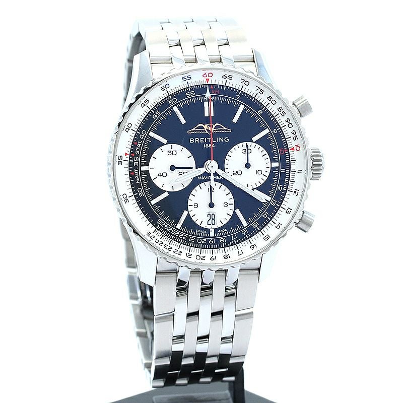 【中古】BREITLING NAVITIMER B01 CHRONOGRAPH 43 ブライトリング ナビタイマー B01 クロノグラフ 43 AB0138211B1A1