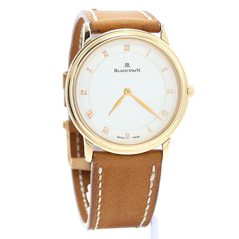 【中古】BLANCPAIN VILLERET ULTRAPLATE ブランパン ヴィルレ ウルトラスリム 0021-3318-55