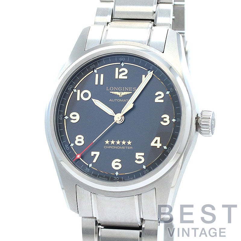 【中古】LONGINES LONGINES SPIRIT 40MM ロンジン ロンジン スピリット 40MM L3.810.1.53.6