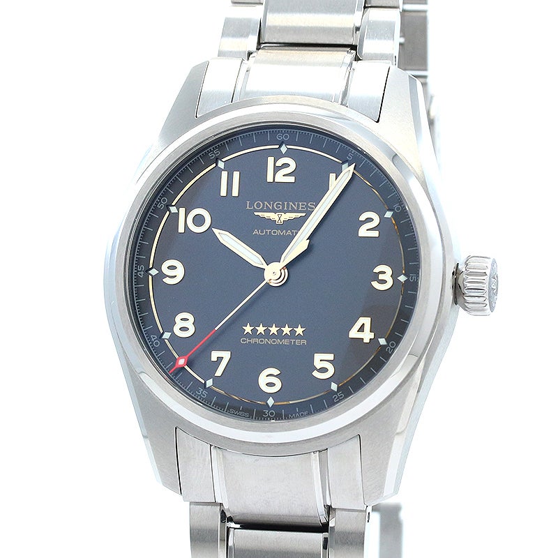 【中古】LONGINES LONGINES SPIRIT 40MM ロンジン ロンジン スピリット 40MM L3.810.1.53.6