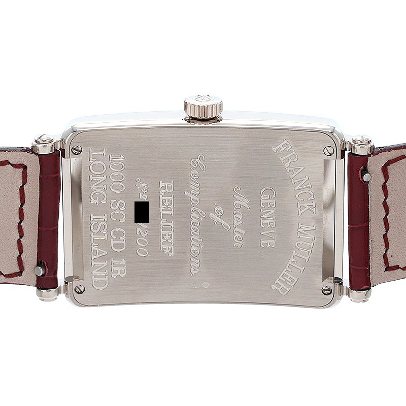 【中古】FRANCK MULLER LONG ISLAND フランク・ミュラー ロングアイランド 1000SCCD1R RELIEF