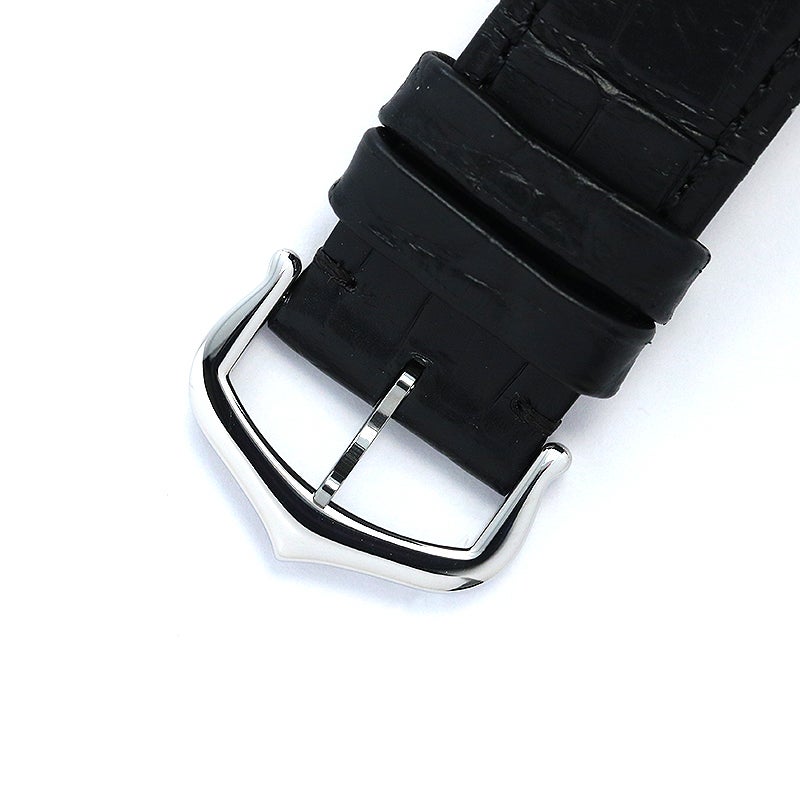 中古】CARTIER SANTOS-DUMONT LARGE MODEL BLACK LACQUER カルティエ