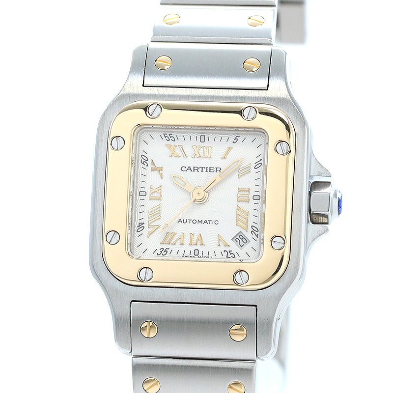 中古】CARTIER SANTOS GALBEE SMALL MODEL 20TH ANNIVERSARY EDITION