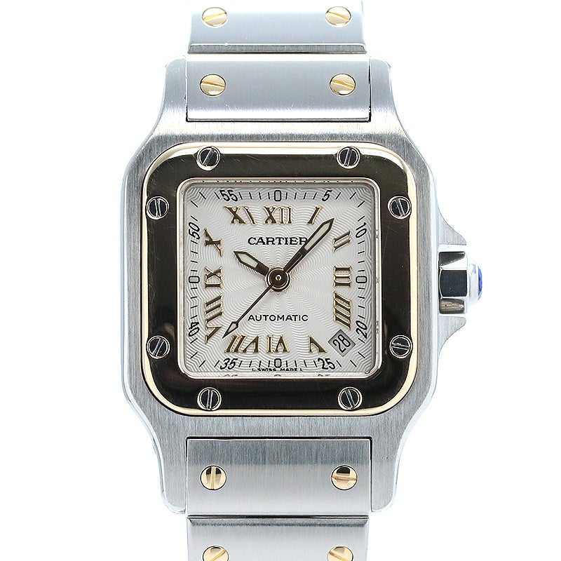 中古】CARTIER SANTOS GALBEE SMALL MODEL 20TH ANNIVERSARY EDITION