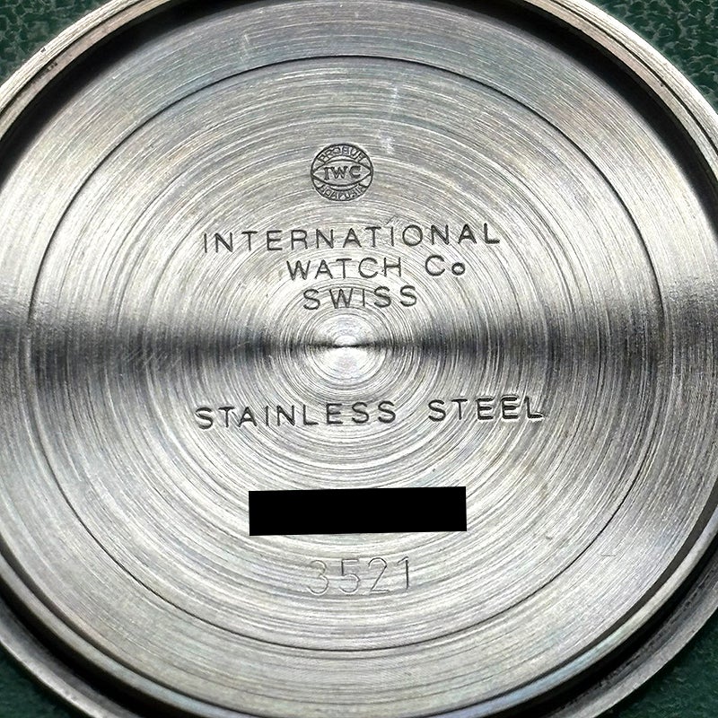 【中古】IWC INGENIEUR AUTOMATIC CHRONOMETER アイ・ダブリュー・シー インヂュニア・オートマティック・クロノメーター IW352104 (3521-004)