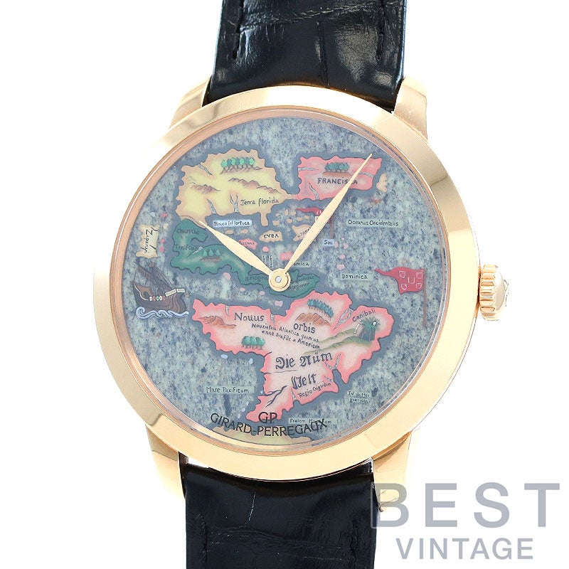 【中古】GIRARD-PERREGAUX 1966 THE CHAMBER OF WONDERS NOVUS ORBIS ジラール・ペルゴ 1966 チャンバー・オブ・ワンダー 49534-52-R06-BB60