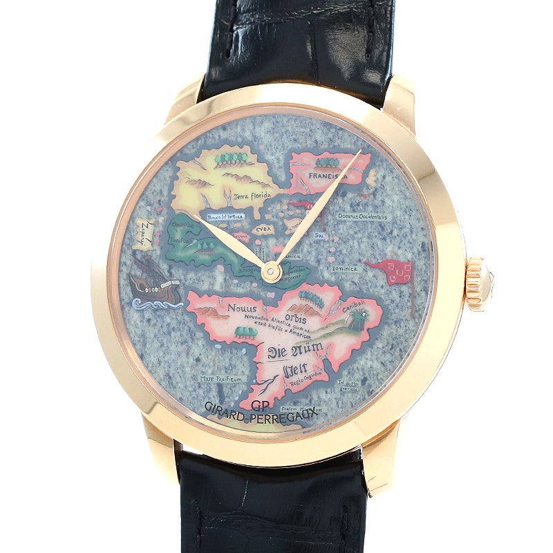 【中古】GIRARD-PERREGAUX 1966 THE CHAMBER OF WONDERS NOVUS ORBIS ジラール・ペルゴ 1966 チャンバー・オブ・ワンダー 49534-52-R06-BB60