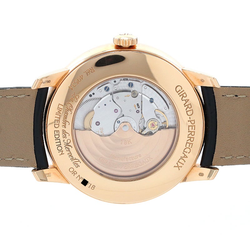 【中古】GIRARD-PERREGAUX 1966 THE CHAMBER OF WONDERS NOVUS ORBIS ジラール・ペルゴ 1966 チャンバー・オブ・ワンダー 49534-52-R06-BB60