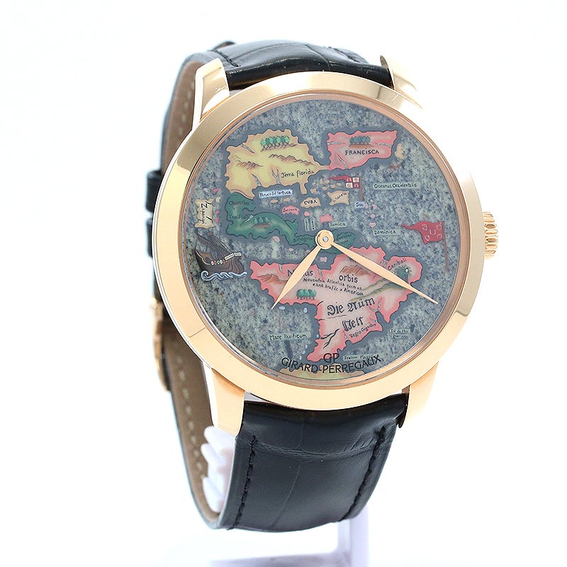 【中古】GIRARD-PERREGAUX 1966 THE CHAMBER OF WONDERS NOVUS ORBIS ジラール・ペルゴ 1966 チャンバー・オブ・ワンダー 49534-52-R06-BB60