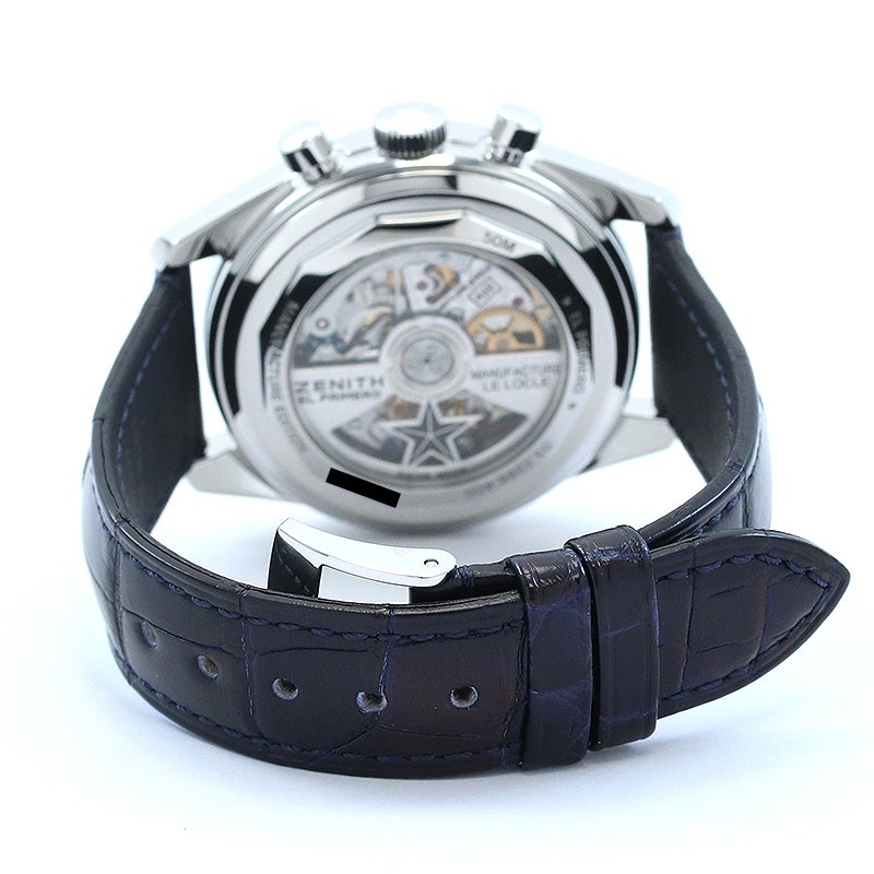 【中古】ZENITH CHRONOMASTER REVIVAL MANUFACTURE EDITION ゼニス クロノマスター リバイバル マニュファクチュール エディション 03.Z386.400/60.C843
