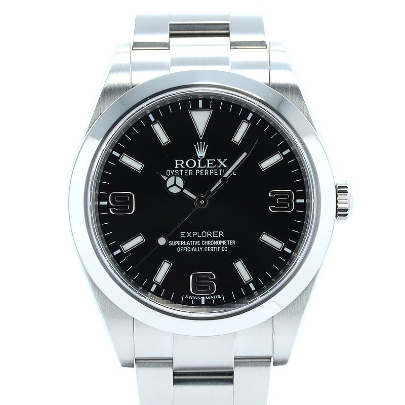 めろん出品ページ 中古】ROLEX EXPLORER I ロレックス エクスプローラーI M214270-0001