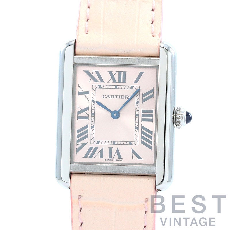 中古】CARTIER TANK SOLO SMALL MODEL カルティエ タンク ソロ SM 