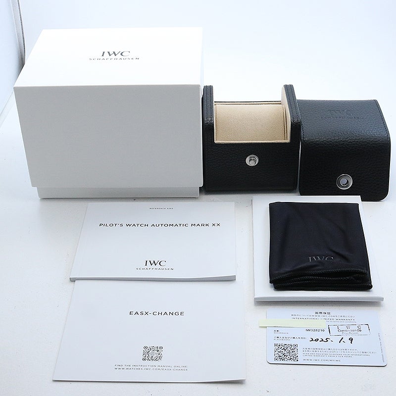 【中古】IWC PILOT'S WATCH MARK XX MERCEDES-AMG PETRONAS FORMULA ONE TEAM アイ・ダブリュー・シー パイロット・ウォッチ・マーク XX メルセデス-AMG ペトロナス・フォーミュラワン・チーム IW328210