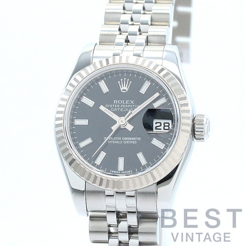 【中古】ROLEX OYSTER PERPETUAL LADY-DATEJUST 26 ロレックス オイスターパーペチュアル レディデイトジャスト 26 179174