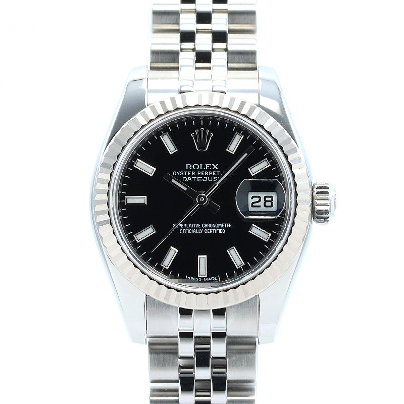 【中古】ROLEX OYSTER PERPETUAL LADY-DATEJUST 26 ロレックス オイスターパーペチュアル レディデイトジャスト 26 179174