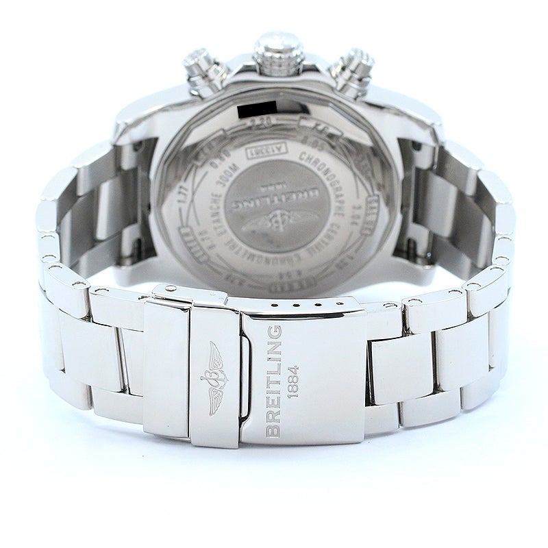 【中古】BREITLING AVENGER II MOTHER OF PEARL SKY ブライトリング アベンジャー II マザーオブパール スカイ A1338111/A808/170A (A339AMPPSS)