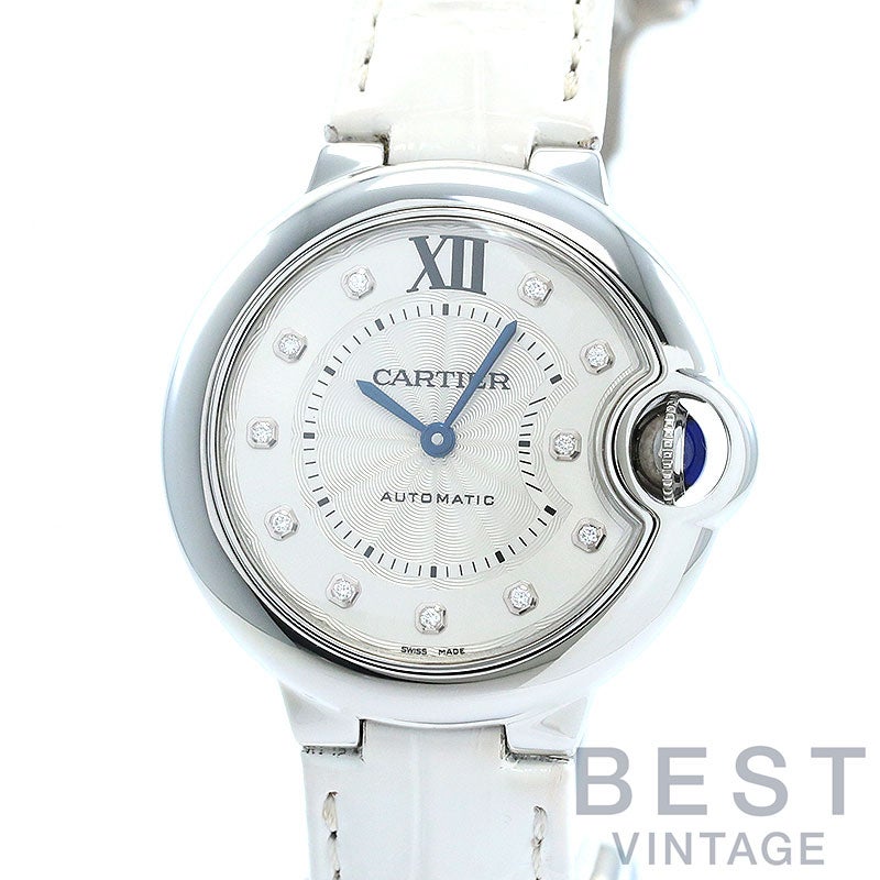 【中古】CARTIER BALLON BLEU DE CARTIER 33MM カルティエ バロン ブルー ドゥ カルティエ 33MM W4BB0009