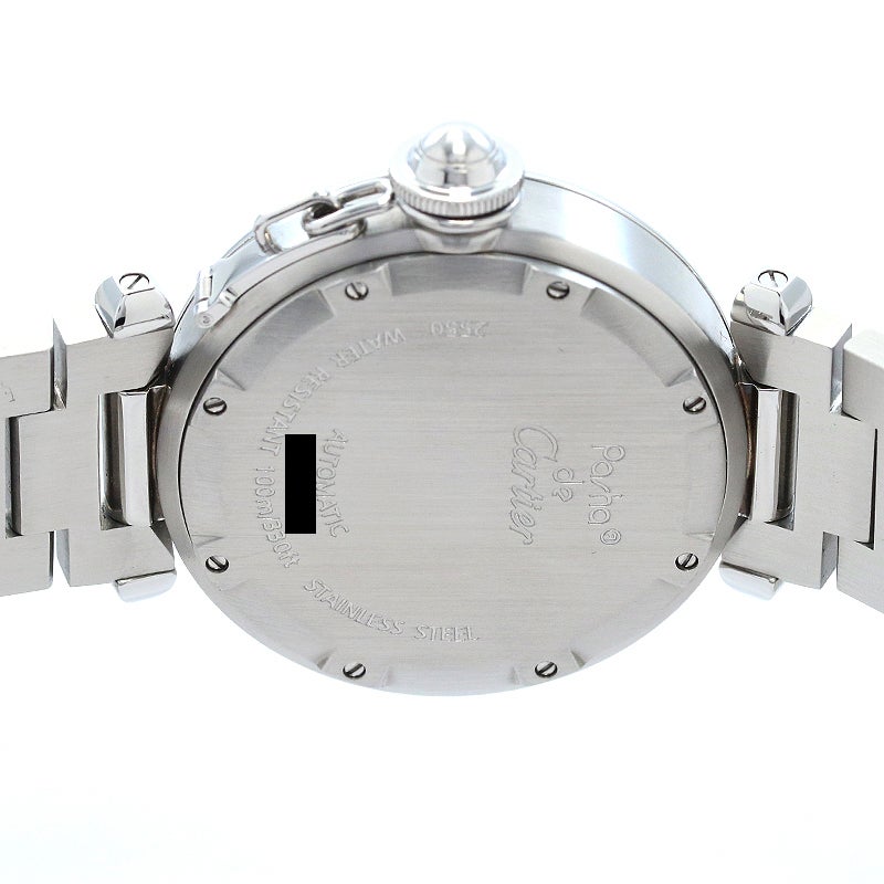 【中古】CARTIER PASHA C DE CARTIER MERIDIAN 35MM カルティエ パシャC ドゥ カルティエ メリディアン 35MM W31049M7