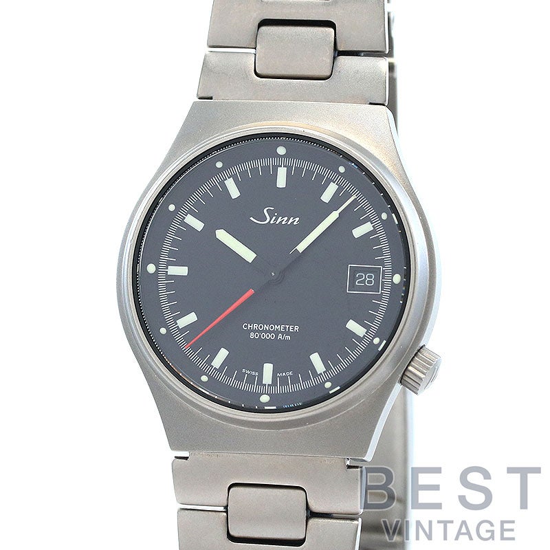 【中古】SINN 244.TI CHRONOMETER ジン 244.TI クロノメーター 244.TI.I