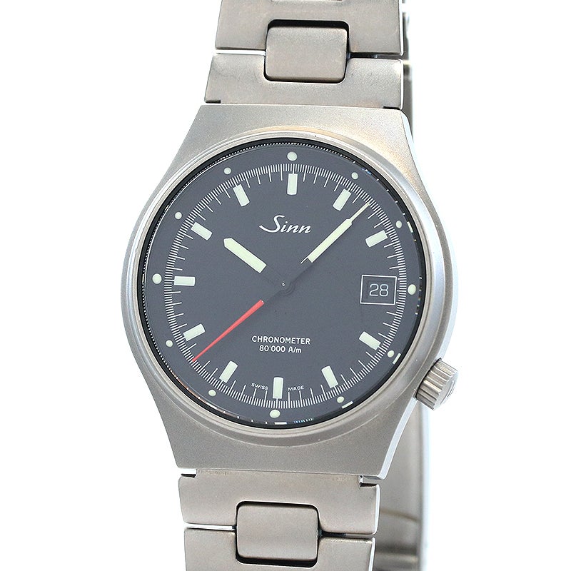 【中古】SINN 244.TI CHRONOMETER ジン 244.TI クロノメーター 244.TI.I