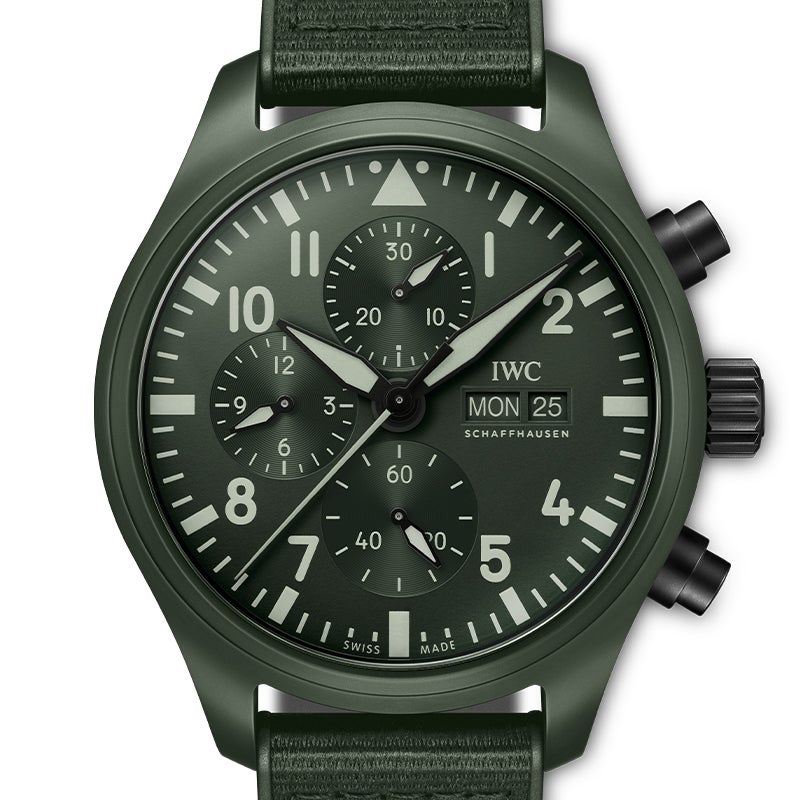 IWC Pilot's Watch Chronograph Top Gun woodland アイ・ダブリュー