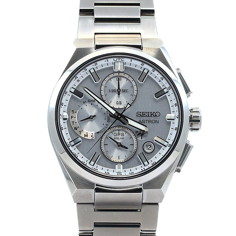 【中古】SEIKO ASTRON NEXTER GPS SOLAR DUAL TIME  CHRONOGRAPH セイコー アストロン ネクスター GPSソーラー デュアルタイム クロノグラフ SBXC159 (5X83-0AE0-1)