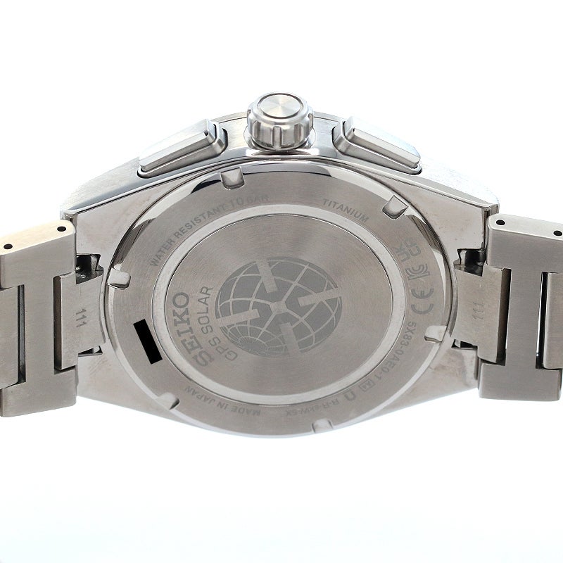 【中古】SEIKO ASTRON NEXTER GPS SOLAR DUAL TIME  CHRONOGRAPH セイコー アストロン ネクスター GPSソーラー デュアルタイム クロノグラフ SBXC159 (5X83-0AE0-1)