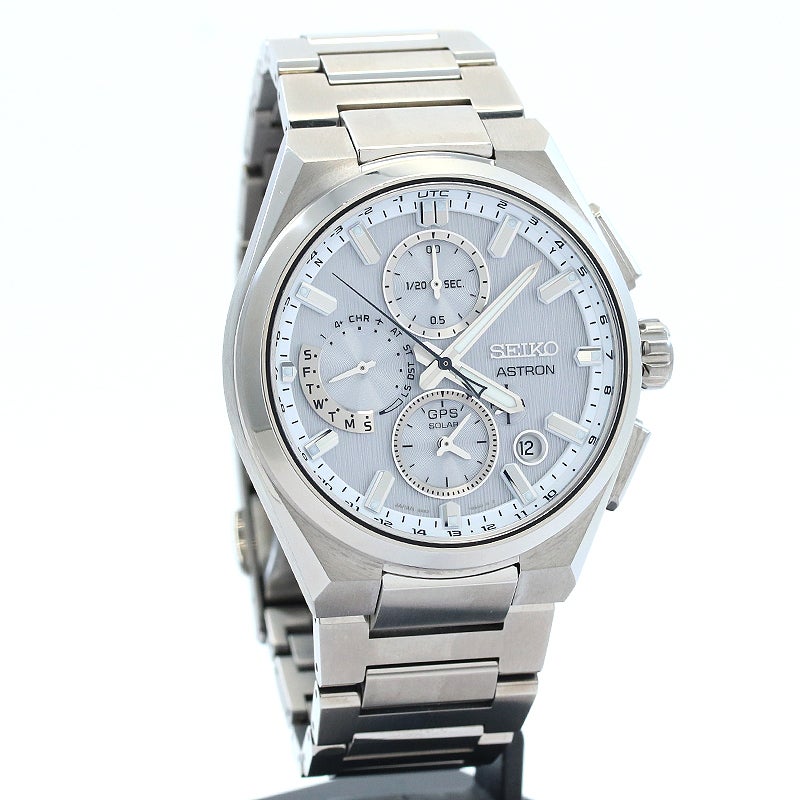 【中古】SEIKO ASTRON NEXTER GPS SOLAR DUAL TIME  CHRONOGRAPH セイコー アストロン ネクスター GPSソーラー デュアルタイム クロノグラフ SBXC159 (5X83-0AE0-1)