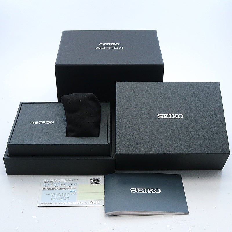【中古】SEIKO ASTRON NEXTER GPS SOLAR DUAL TIME  CHRONOGRAPH セイコー アストロン ネクスター GPSソーラー デュアルタイム クロノグラフ SBXC159 (5X83-0AE0-1)