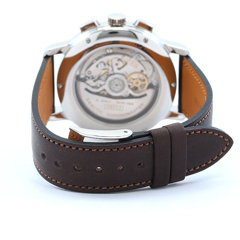 【中古】ZENITH CHRONOMASTER TRIPLE CALENDAR EL PRIMERO MOONPHASE ゼニス クロノマスター トリプルカレンダー ムーンフェイズ 14/01.0240.410