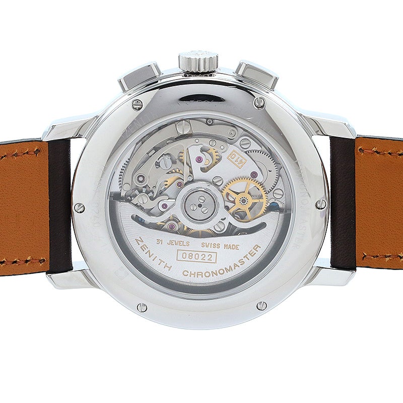 【中古】ZENITH CHRONOMASTER TRIPLE CALENDAR EL PRIMERO MOONPHASE ゼニス クロノマスター トリプルカレンダー ムーンフェイズ 14/01.0240.410