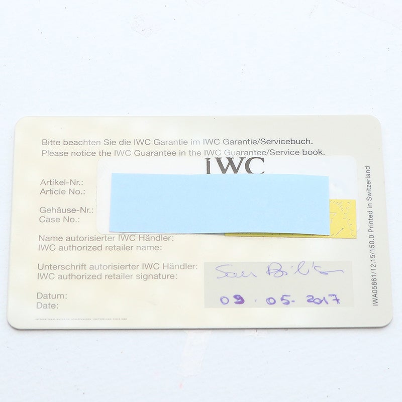 【中古】「非常に良い」［CD］タッチ・オブ・シルク 中古】IWC PILOT'S WATCH AUTOMATIC 36 アイ・ダブリュー・シー