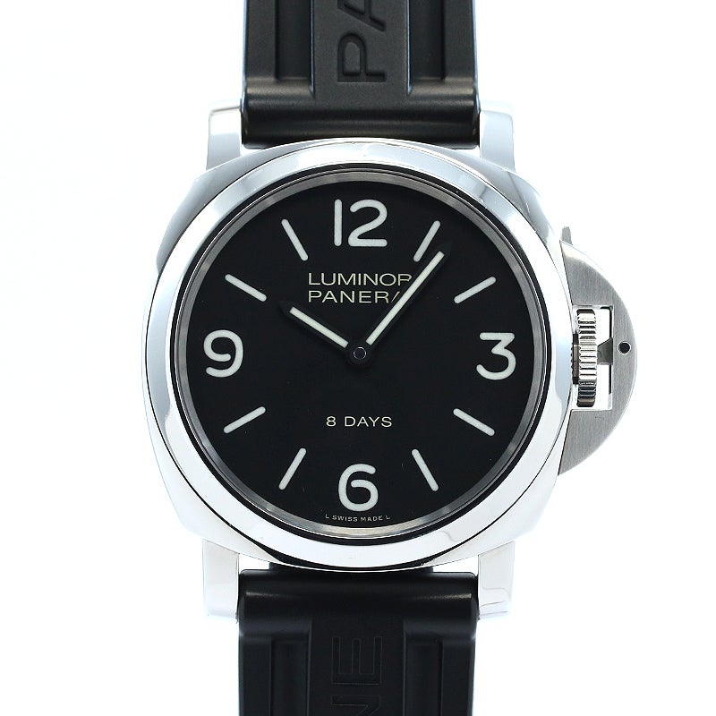 【中古】OFFICINE PANERAI LUMINOR BASE 8 DAYS 44MM ACCIAIO オフィチーネ・パネライ ルミノール ベース 8デイズ 44MM アッチャイオ PAM00560