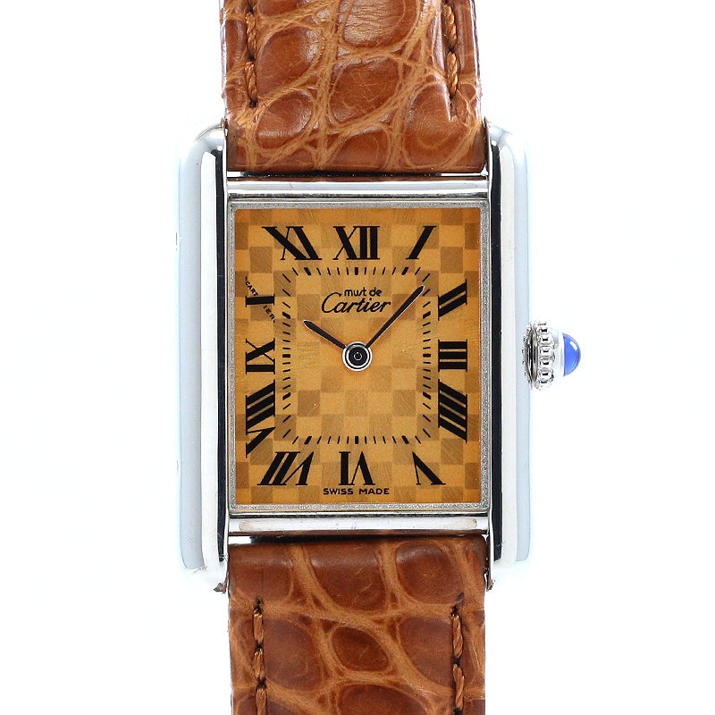 中古】CARTIER MUST TANK SMALL MODEL 2003 CHRISTMAS LIMITED