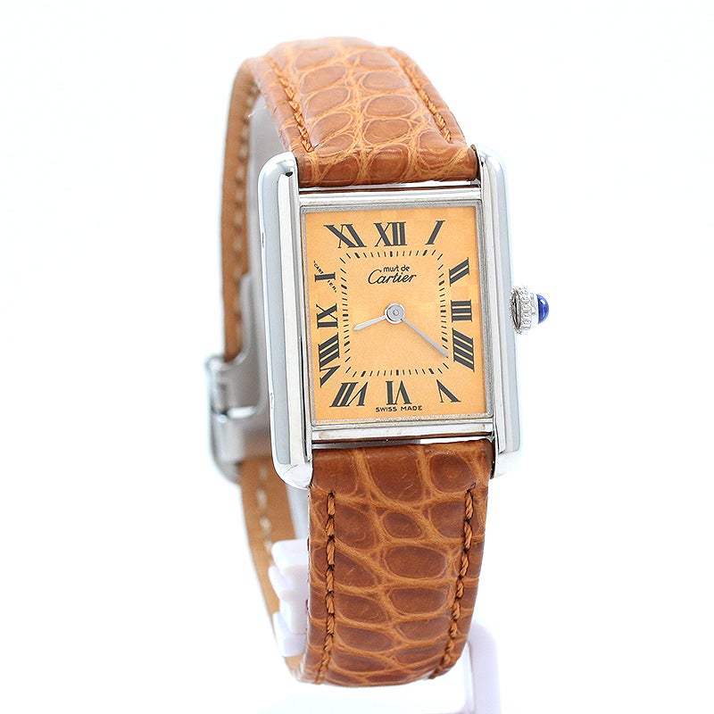中古】CARTIER MUST TANK SMALL MODEL 2003 CHRISTMAS LIMITED