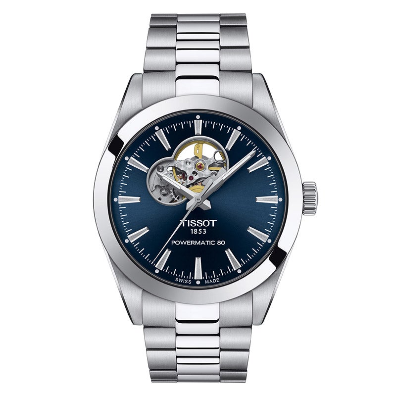 TISSOT Gentleman Automatic Open heart ティソ ジェントルマン 