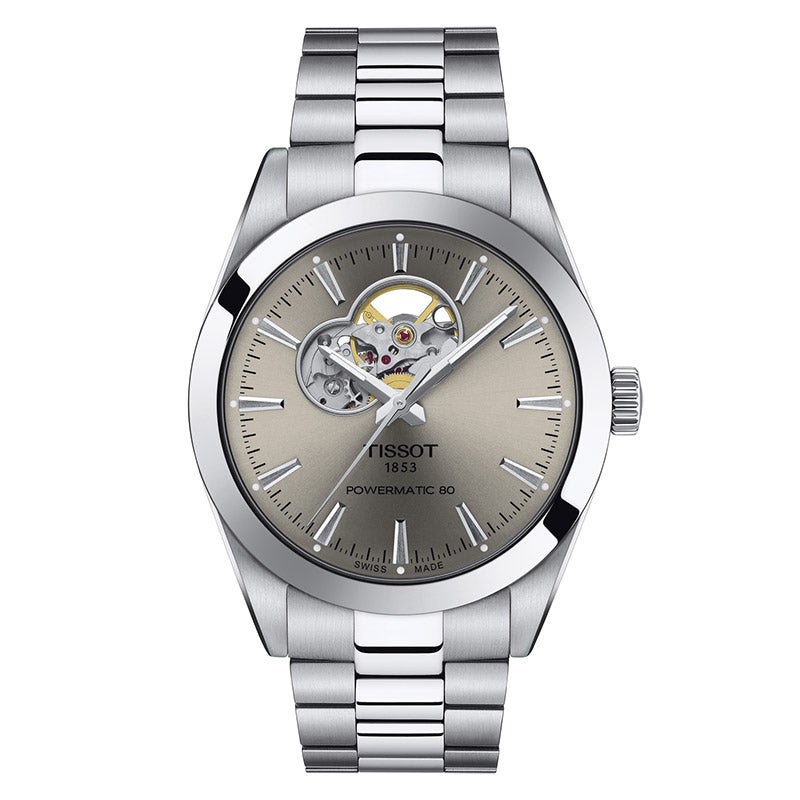 TISSOT Gentleman Automatic Open heart ティソ ジェントルマン