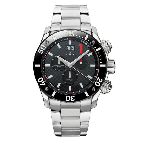 EDOX CLASS-1 CHRONOFFSHORE-1 BIG DATE エドックス クラスワン クロノ